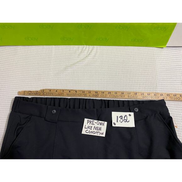 River Island Black Plus Pants – Size 22 – Stretch Waist - Cargo pockets - Picture 7 of 9